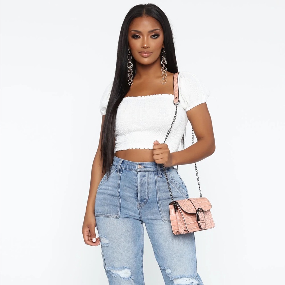 Blush mini bag